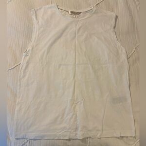 Banana Republic White Muscle Tank